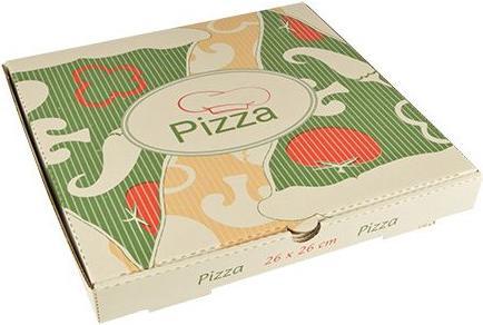 Produktbild Papstar 100 Pizzakartons pure (100 x)