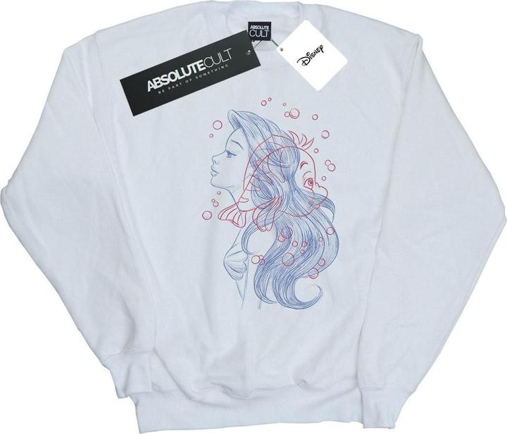 Disney Ariel Flounder Sketch Sweatshirt