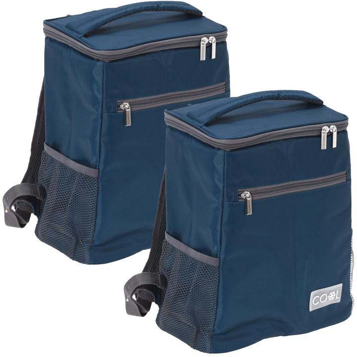 Image du produit ProWorld Sac à dos isotherme, tissu nylon, hydrofuge, 10 l, lot de 2 (10 l)
