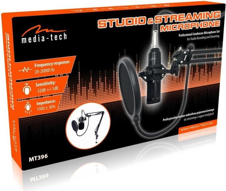 Actual product image Media-Tech MT396 Studio&Streaming microphone