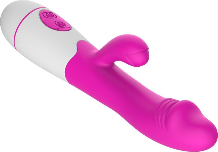 Actual product image Erolab Dodger G-spot and Clitoral Massager, Rose Pink (ZYCD01r)
