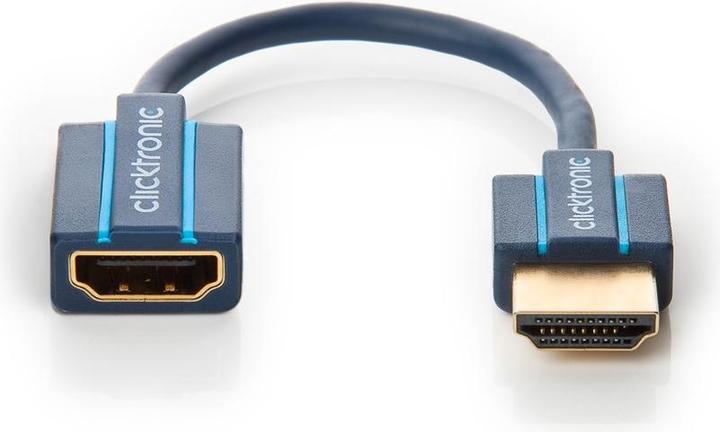 Image du produit Goobay Clicktronic Adaptateur HDMI flexible 0.1m (0.10 m, HDMI)