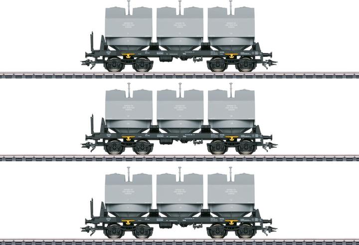 Produktbild Märklin 48263 H0 Kalkkübelw.-Set Slmmp der DR (Spur H0)