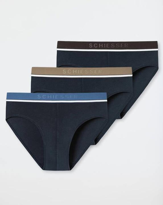 Produktbild Schiesser Slip Casual Figurbetont 3PACK Rio-Slip (L, 3er Pack)