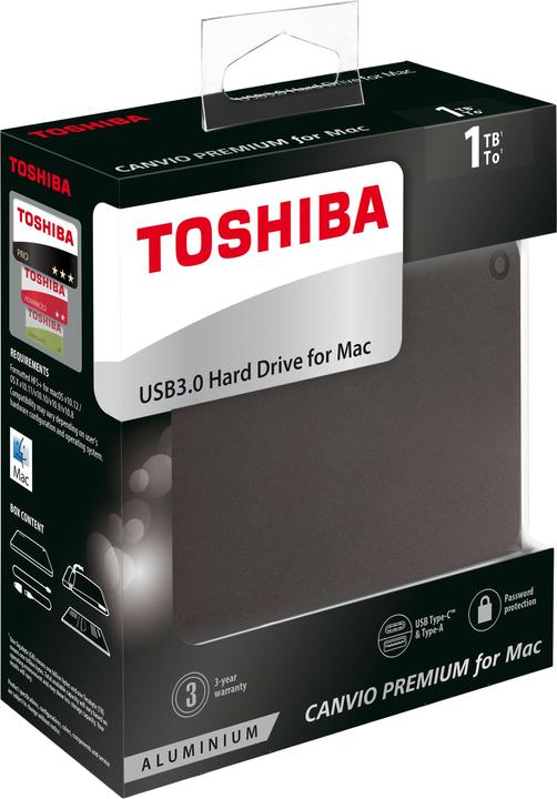 Actual product image Toshiba Canvio Premium (1 TB)