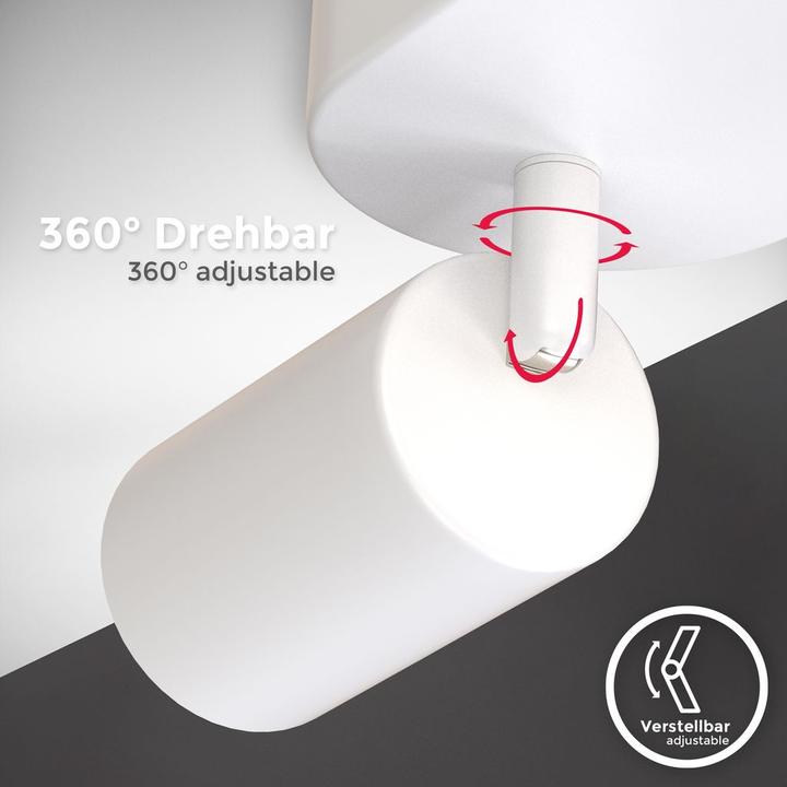 Actual product image B.K.Licht Spotlights, Spots & Surface Mounted Spotlights (GU10)