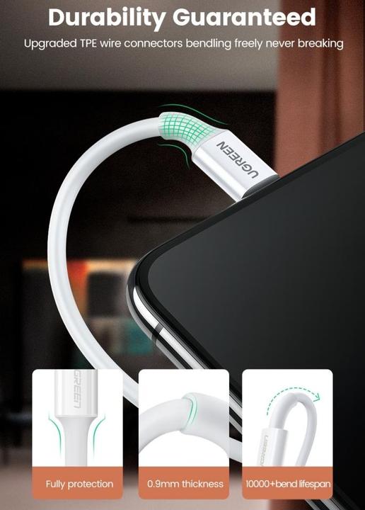 Immagine prodotto Ugreen Cavo da fulmine a USB-A 2.0 (0.25 m, USB 2.0)