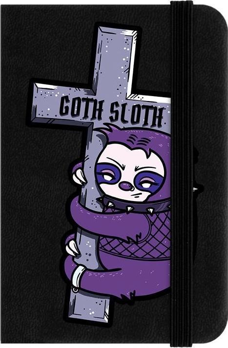 Immagine prodotto Grindstore Mini taccuino con bradipo goth