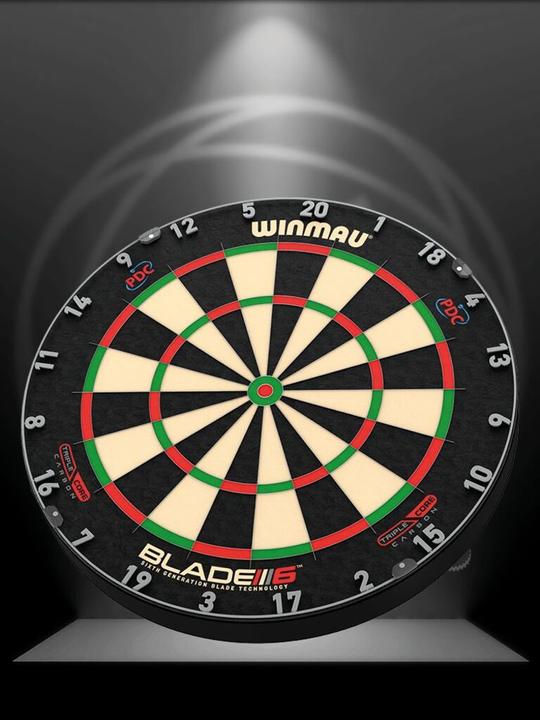 Actual product image Winmau Dartboard Blade 6 Triple Core Carbon