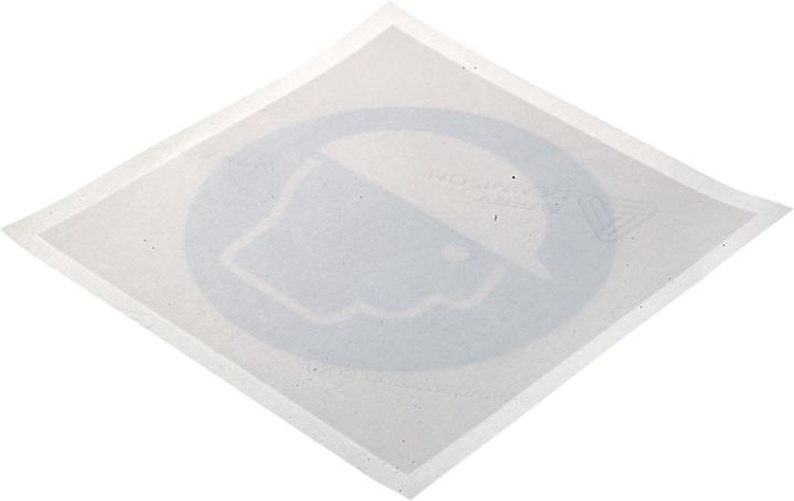 Actual product image Rs Pro Mandatory sign with pictogram: head protection, vinyl self-adhesive, W 100mm, H 100 mm