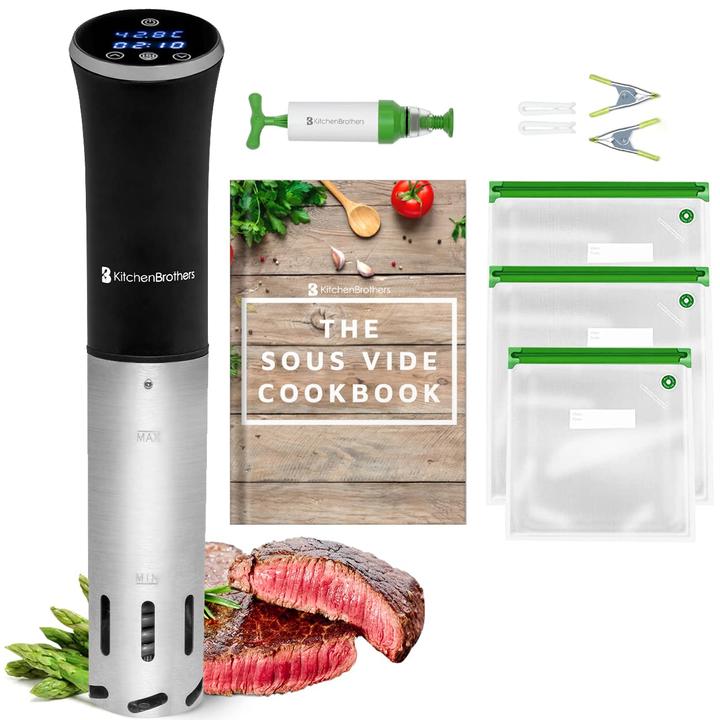 Actual product image KitchenBrothers Sous Vide Garer Set