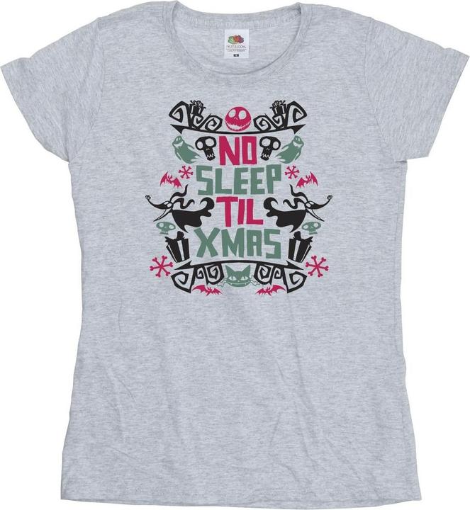 Image du produit Disney - T-shirt THE NIGHTMARE BEFORE CHRISTMAS NO SLEEP TIL XMAS - Femme (L)