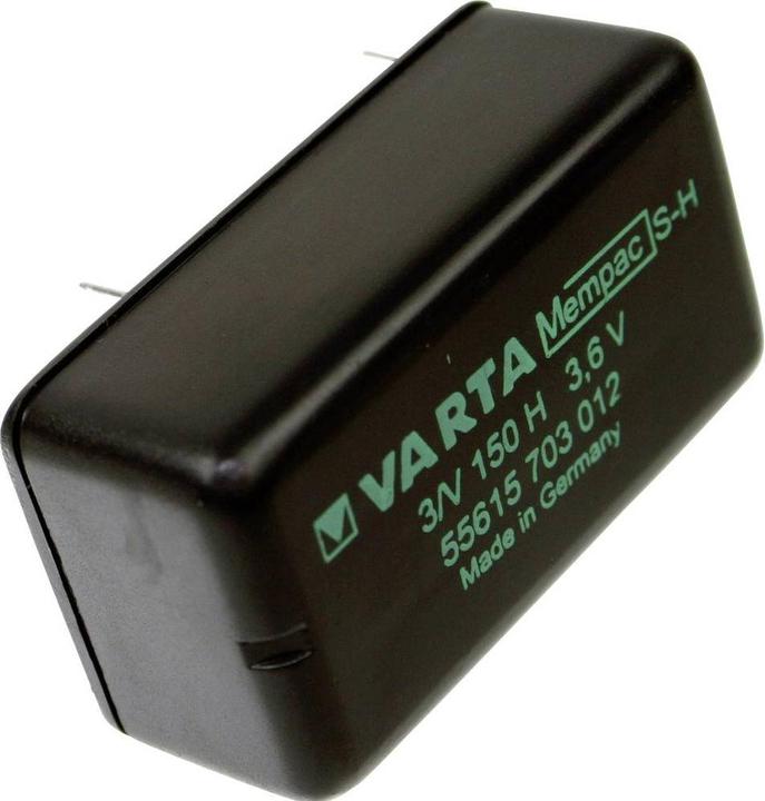 Varta Mempac 3/V150H Batteria a bottone Mempec NiMH 150 mAh 3,6 V 1 pz. (1 pz., V150H, 150 mAh)