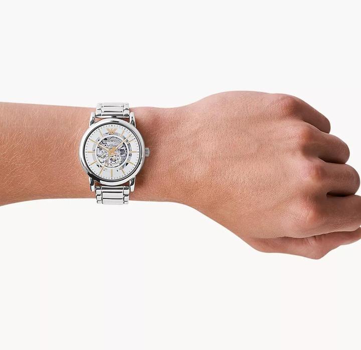 Actual product image Emporio Armani Luigi Meccanico men's watch