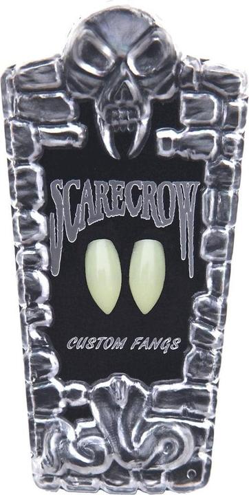 Actual product image Smiffys Vampire clip-on teeth Glow