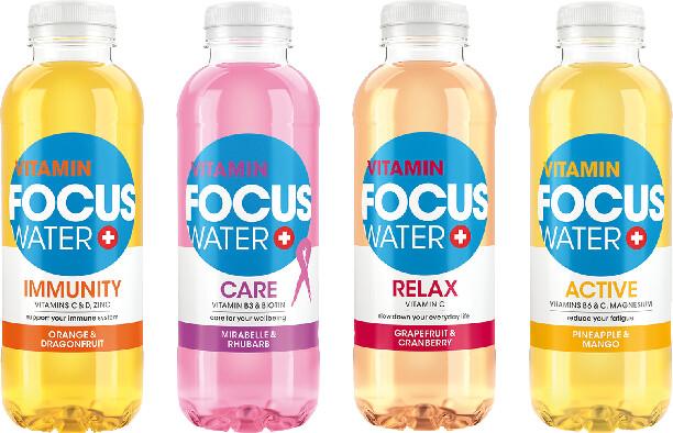 Image du produit Fluid Focus Focuswater Relax (Pamplemousse & Cranberry, 1 x)