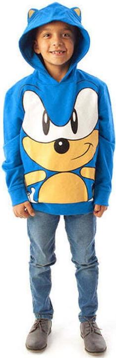 Actual product image Sonic The Hedgehog Boys hoodie (116)