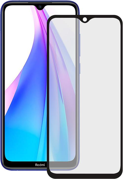 Actual product image KSIX Full Glue 2.5D 9H (1 Piece, Xiaomi Redmi Note 8T)