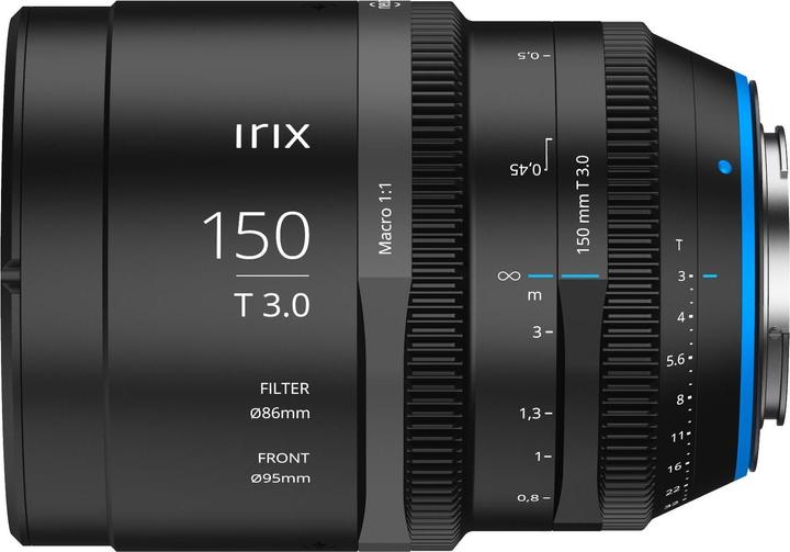 Actual product image Irix Fixed focal length 150 mm T3.0 Macro Cine (metric) (L-Mount, Micro Four Thirds, full size, APS-C / DX)