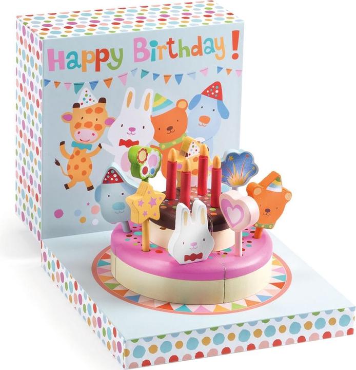 Actual product image Djeco Role play Happy Birthday