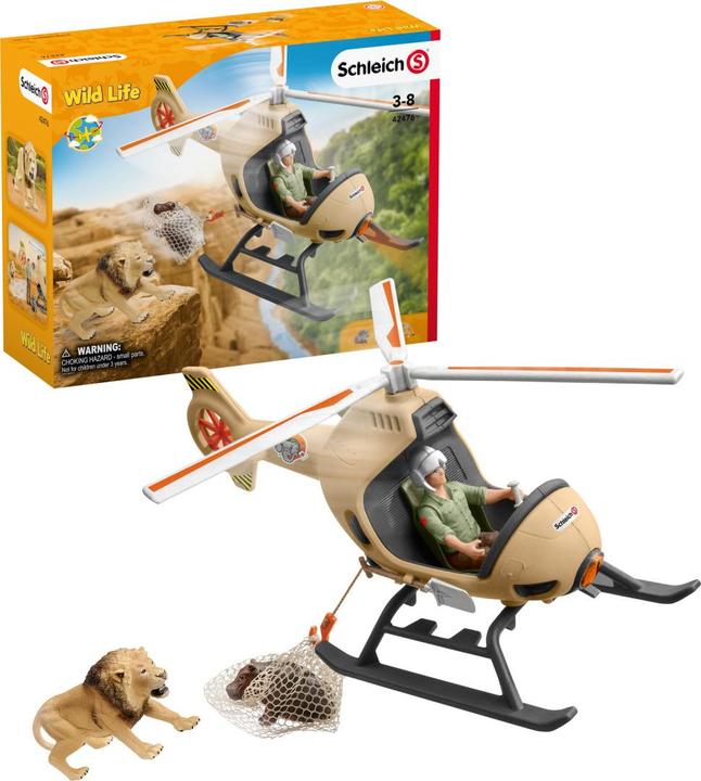 Produktbild Schleich Helikopter Tierrettung