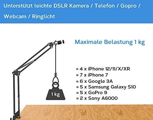 Produktbild Lento Overhead-Stativ für Kamera (Metall)