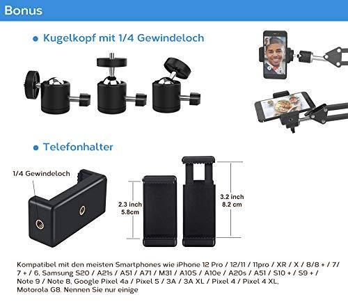 Produktbild Lento Overhead-Stativ für Kamera (Metall)