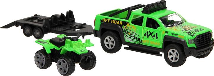 Image du produit NoName Véhicule tout-terrain avec remorque et quad Light and Sound