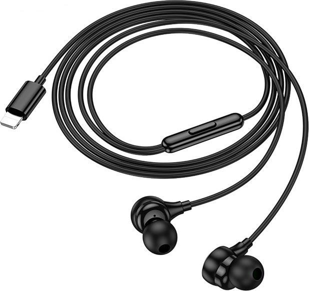 Actual product image Hoco M116 Benevolent Kabelgebundenes Headset Schwarz (Cable)