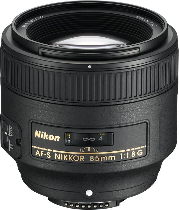 Nikon AF-S Nikkor 85mm f/1.8G (Nikon F, APS-C / DX, Vollformat)