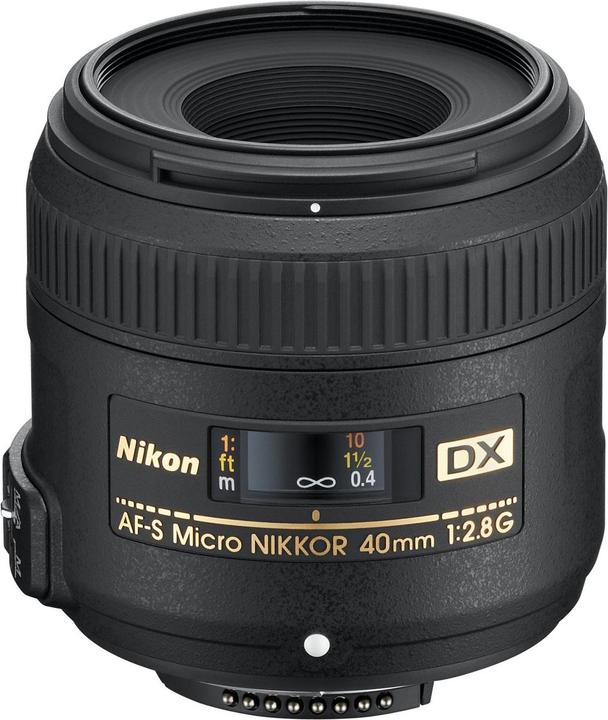 Nikon AF-S Nikkor 40mm f/2.8 G DX Micro (Nikon DX, APS-C / DX)