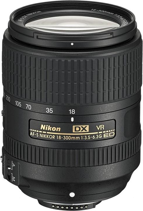 Nikon AF-S Nikkor 18-300mm f/3.5-6.3G ED DX VR (Nikon F, APS-C / DX)