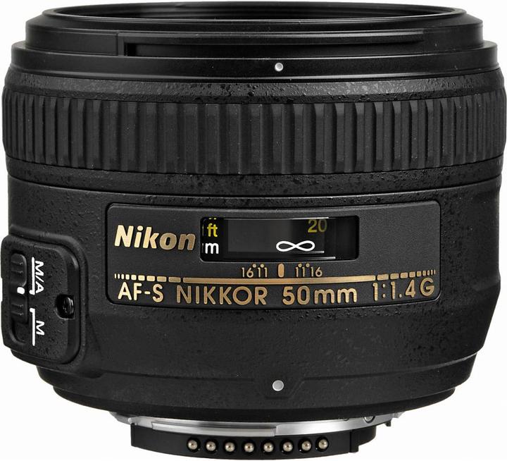 Image du produit Nikon AF-S Nikkor 50mm f/1.4G (Nikon F, Plein format)