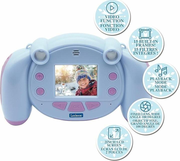 Immagine prodotto Lexibook Macchina fotografica per bambini Frozen