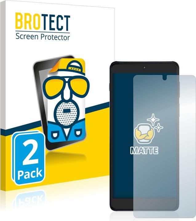 Actual product image BROTECT Anti-glare screen protector matt (2 Piece, Motorola Edge 20 Pro)
