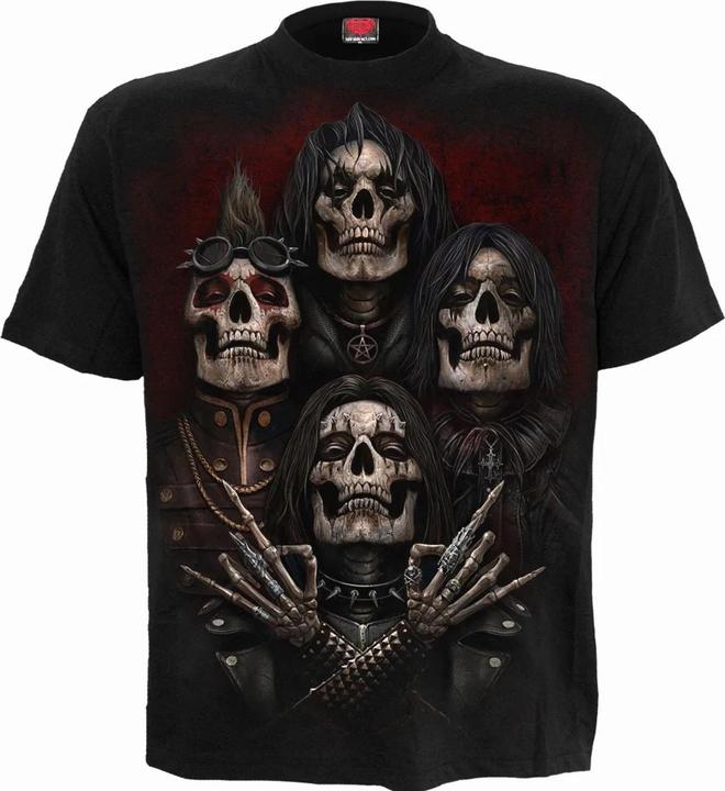 Immagine prodotto Spiral Faces Of Goth Maglietta Maniche Corte Adulto Unisex (XL)