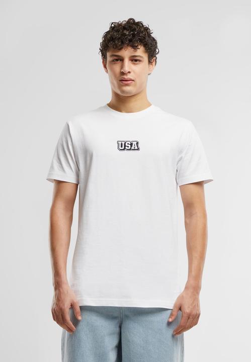 Produktbild Mister Tee MisterTee USA College Wording Patch Tee - 179701 (S)