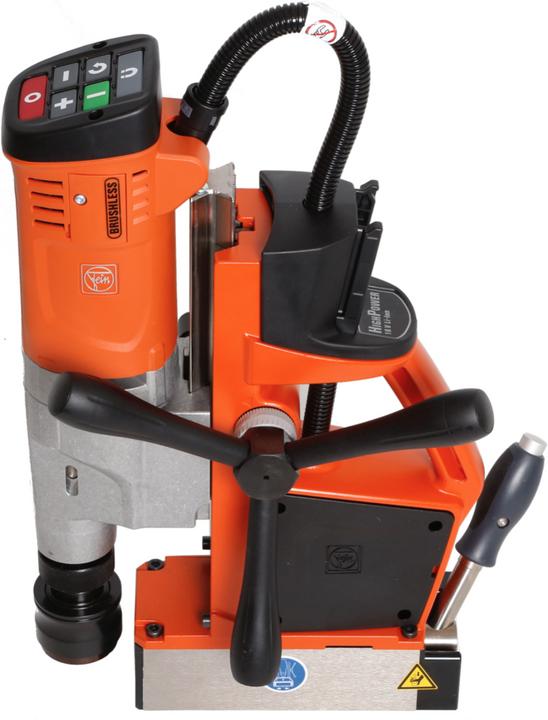 Actual product image Fein AKBU 35 PMQW Select 18 V Brushless Li-Ion Battery Magnetic Core Drill up to 35 mm Solo in Case (Rechargeable battery operated)