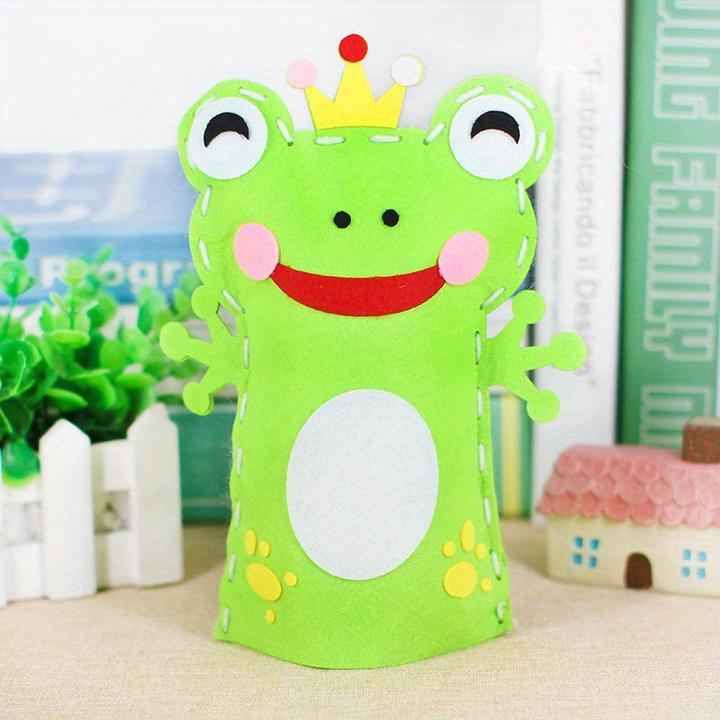 Produktbild Activity Board Kinder DIY Non Woven Handmade Tier, DIY Hand Marionette Tiere, Kunst und Handwerk Hand Spielzeug