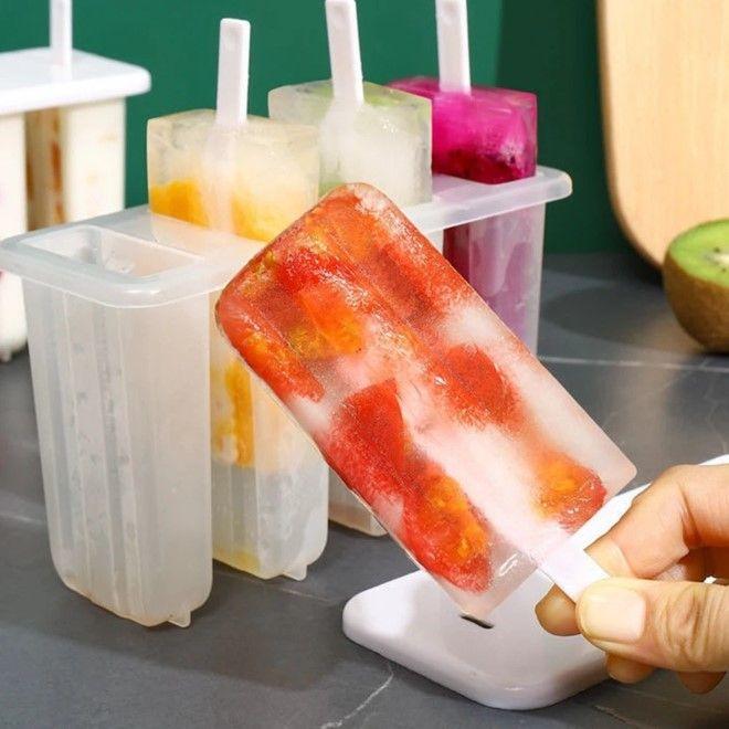 Actual product image MU Classic Ice lolly mould set of 4