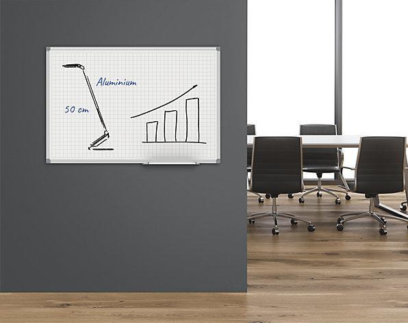 Actual product image Maul Grid board, white (90 x 60 cm)
