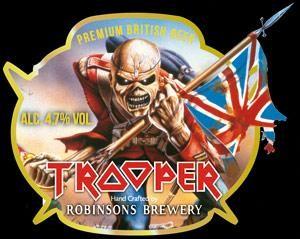 Actual product image Robinsons TROOPER IPA Iron Maiden case 24 x / 4.7 % UK (24 x 33 cl)