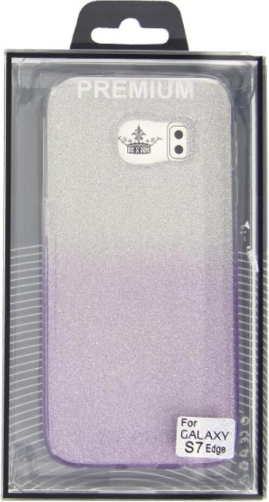 Actual product image OEM TPU Case Shine Samsung Galaxy S7E purple (Samsung Galaxy S7 Edge)