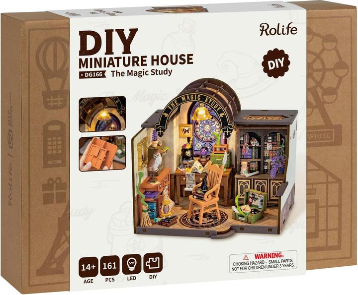 Actual product image Robotime The Magic Study