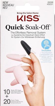 KISS Soak Off Remover Caps) 20 pcs