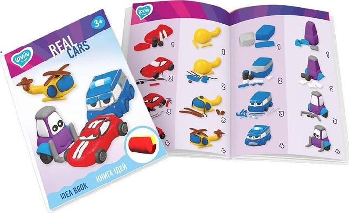 Actual product image Clovin Real Cars Play Dough Set
