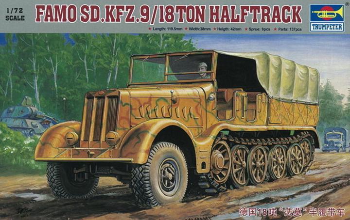 Produktbild Trumpeter Sd.Kfz. 9 Famo 18 t Zugkraftwagen