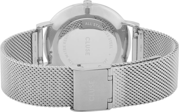 Actual product image Cluse La Bohème Mesh Silver (Analogue wristwatch, 38 mm)