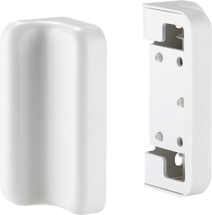 Produktbild InLine Slatwall Befestigungswinkel für Wandhalterung Panel - weiss - 2er-Set
