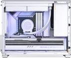 Actual product image Jonsbo D32 PRO White PC-Gehäuse, Mini-Gehäuse, mATX, Tempered Glass - weiss (Mini-ATX)